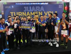 Disaksikan Presiden ke-6 Indonesia dan Menteri AHY, Juara Voli Menteri ATR/Kepala BPN Cup 2024 Diraih oleh Kanwil BPN Provinsi Jawa Timur