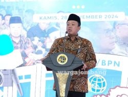 Media Gathering Kementerian ATR/BPN, Menteri Nusron: Terima Kasih Telah Mewartakan Kementerian Ini