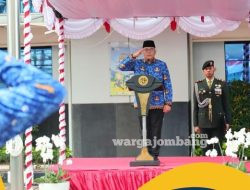 Sampaikan Amanat Presiden Prabowo, Wamen Ossy Pimpin Upacara HUT ke-53 KORPRI di Kementerian ATR/BPN