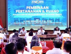 Kunjungi Kanwil BPN Provinsi Sulteng, Wamen ATR/Waka BPN Sampaikan Solusi Percepatan Layanan Pertanahan