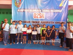 Upaya Penjaringan Atlet, Disdikbud Jombang Gelar O2SN Jenjang SD