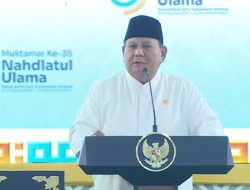 Buka Muktamar Ke-35 NU, Prabowo Tegaskan Tidak Campuri Agenda Organisasi